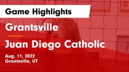 Grantsville  vs Juan Diego Catholic  Game Highlights - Aug. 11, 2022