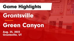Grantsville  vs Green Canyon  Game Highlights - Aug. 25, 2023