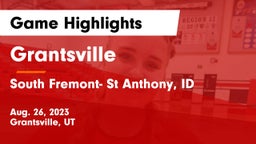 Grantsville  vs South Fremont- St Anthony, ID Game Highlights - Aug. 26, 2023