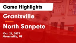 Grantsville  vs North Sanpete  Game Highlights - Oct. 26, 2023