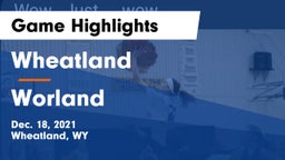Wheatland  vs Worland Game Highlights - Dec. 18, 2021