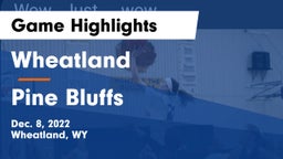 Wheatland  vs Pine Bluffs Game Highlights - Dec. 8, 2022
