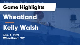 Wheatland  vs Kelly Walsh  Game Highlights - Jan. 4, 2024