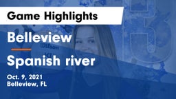 Belleview  vs Spanish river Game Highlights - Oct. 9, 2021