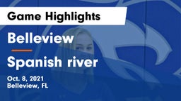 Belleview  vs Spanish river Game Highlights - Oct. 8, 2021