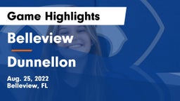 Belleview  vs Dunnellon Game Highlights - Aug. 25, 2022