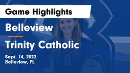 Belleview  vs Trinity Catholic  Game Highlights - Sept. 14, 2022