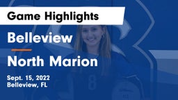 Belleview  vs North Marion Game Highlights - Sept. 15, 2022