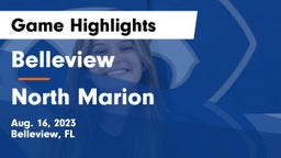 Belleview  vs North Marion  Game Highlights - Aug. 16, 2023