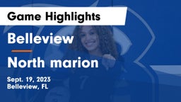 Belleview  vs North marion Game Highlights - Sept. 19, 2023