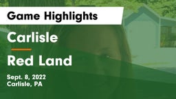 Carlisle  vs Red Land  Game Highlights - Sept. 8, 2022
