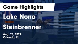 Lake Nona  vs Steinbrenner  Game Highlights - Aug. 28, 2021