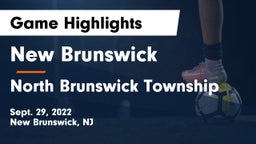 New Brunswick  vs North Brunswick Township  Game Highlights - Sept. 29, 2022