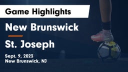 New Brunswick  vs St. Joseph  Game Highlights - Sept. 9, 2023