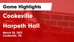 Cookeville  vs Harpeth Hall  Game Highlights - March 28, 2022