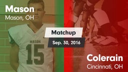 Matchup: Mason  vs. Colerain  2016