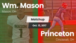 Matchup: Wm. Mason High vs. Princeton  2017