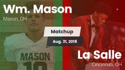 Matchup: Wm. Mason High vs. La Salle  2018