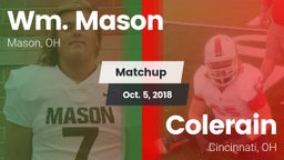 Matchup: Wm. Mason High vs. Colerain  2018