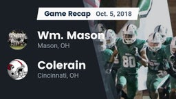 Recap: Wm. Mason  vs. Colerain  2018
