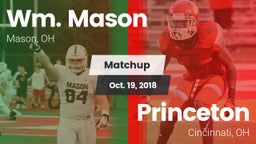 Matchup: Wm. Mason High vs. Princeton  2018