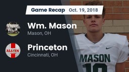 Recap: Wm. Mason  vs. Princeton  2018