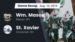 Recap: Wm. Mason  vs. St. Xavier  2019