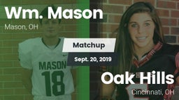 Matchup: Wm. Mason High vs. Oak Hills  2019