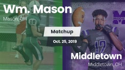 Matchup: Wm. Mason High vs. Middletown  2019