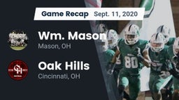 Recap: Wm. Mason  vs. Oak Hills  2020