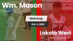 Matchup: Wm. Mason High vs. Lakota West  2020