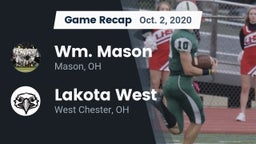 Recap: Wm. Mason  vs. Lakota West  2020