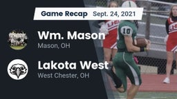 Recap: Wm. Mason  vs. Lakota West  2021