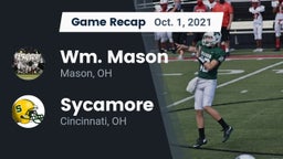 Recap: Wm. Mason  vs. Sycamore  2021