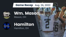 Recap: Wm. Mason  vs. Hamilton  2022