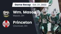 Recap: Wm. Mason  vs. Princeton  2022
