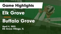 Elk Grove  vs Buffalo Grove  Game Highlights - April 4, 2023