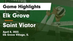 Elk Grove  vs Saint Viator Game Highlights - April 8, 2023
