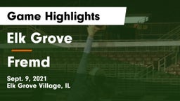 Elk Grove  vs Fremd  Game Highlights - Sept. 9, 2021