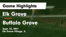 Elk Grove  vs Buffalo Grove  Game Highlights - Sept. 23, 2021