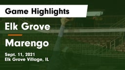 Elk Grove  vs Marengo  Game Highlights - Sept. 11, 2021