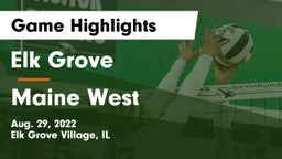 Elk Grove  vs Maine West  Game Highlights - Aug. 29, 2022