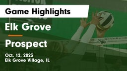Elk Grove  vs Prospect  Game Highlights - Oct. 12, 2023