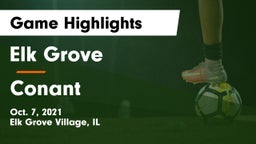 Elk Grove  vs Conant  Game Highlights - Oct. 7, 2021