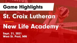 St. Croix Lutheran  vs New Life Academy Game Highlights - Sept. 21, 2021