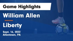 William Allen  vs Liberty  Game Highlights - Sept. 16, 2022