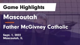 Mascoutah  vs Father McGivney Catholic  Game Highlights - Sept. 1, 2022