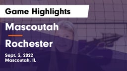 Mascoutah  vs Rochester Game Highlights - Sept. 3, 2022