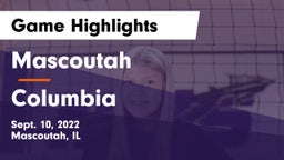 Mascoutah  vs Columbia Game Highlights - Sept. 10, 2022