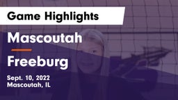 Mascoutah  vs Freeburg Game Highlights - Sept. 10, 2022